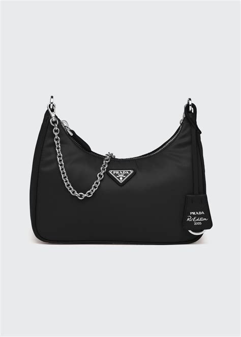 prada handbag 2005|Prada re nylon shoulder bag.